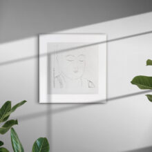 Mari-Liis Laanemaa - Vaikus I - seinal